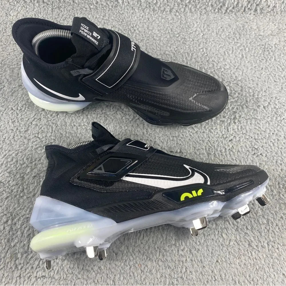 NEW NIKE FORCE Air Zoom Trout 8 Elite Baseball Cleats Mens‎ 9 Shoes Game Black - Picture 15 of 15